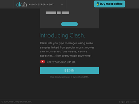 'clash.me' screenshot