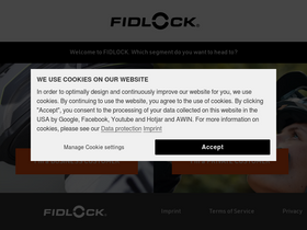 'fidlock.com' screenshot