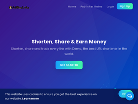 'adrinolinks.in' screenshot