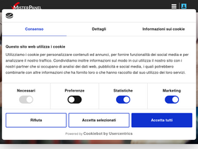 'misterpanel.it' screenshot