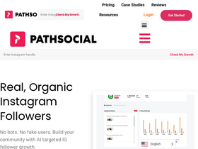 'pathsocial.com' screenshot