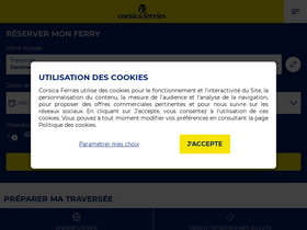 'corsica-ferries.fr' screenshot