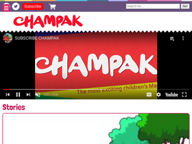 'champak.in' screenshot