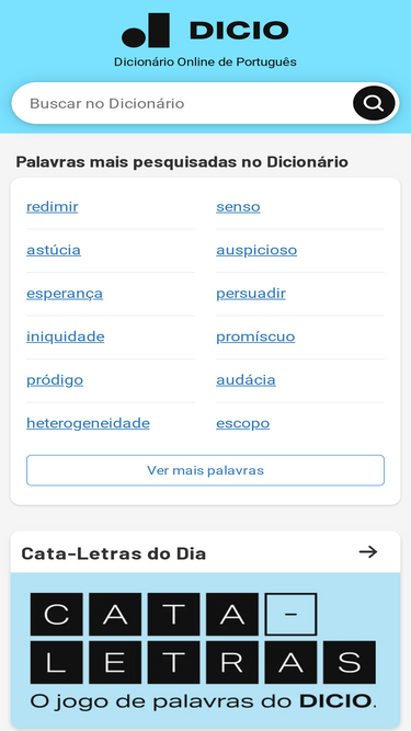 Ranqueamento - Dicio, Dicionário Online de Português