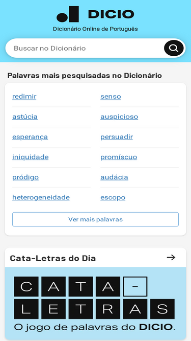 Grátis - Dicio, Dicionário Online de Português