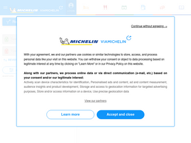 'viamichelin.co.uk' screenshot