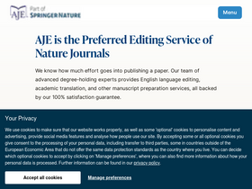 'aje.com' screenshot