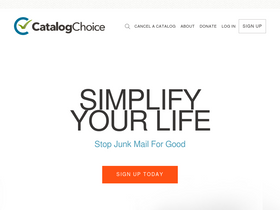 'catalogchoice.org' screenshot