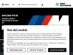'bmw-motorrad.it' screenshot
