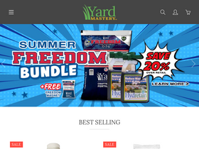 'yardmastery.com' screenshot