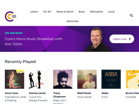 'c103.ie' screenshot