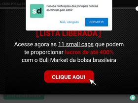 'seudinheiro.com' screenshot