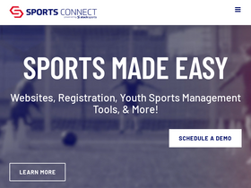 'sportsconnect.com' screenshot