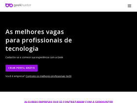 'geekhunter.com.br' screenshot