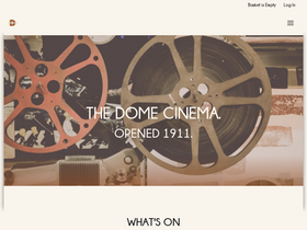 'domecinema.co.uk' screenshot