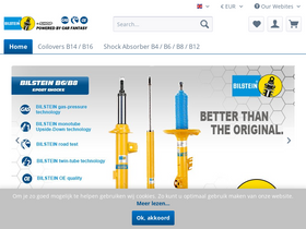 'bilstein-shop.com' screenshot