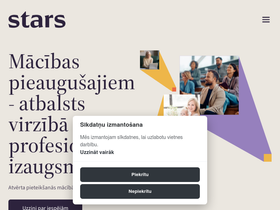 'macibaspieaugusajiem.lv' screenshot