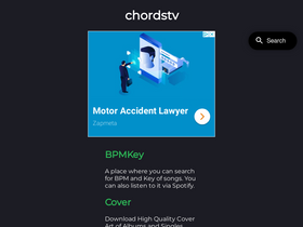 'chords.tv' screenshot
