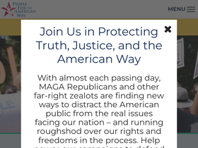 'pfaw.org' screenshot