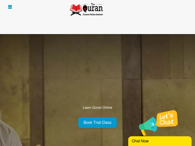 'thequrancourses.com' screenshot