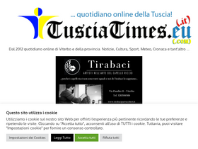 'tusciatimes.eu' screenshot