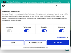 'thetahealing.com' screenshot