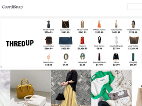 'coordisnap.com' screenshot