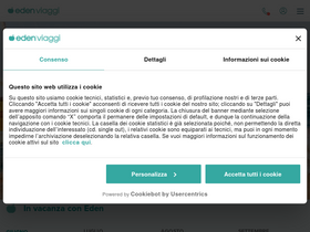 'edenviaggi.it' screenshot