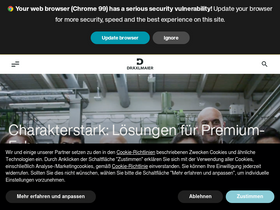 'draexlmaier.com' screenshot