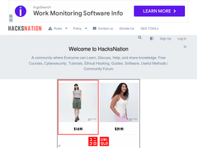 'hacksnation.com' screenshot