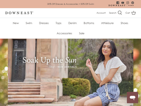 'downeastbasics.com' screenshot