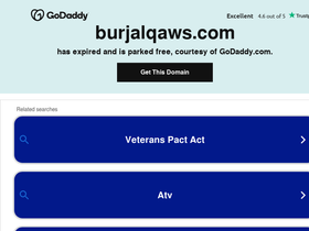 'burjalqaws.com' screenshot