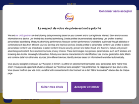 'radioorient.com' screenshot