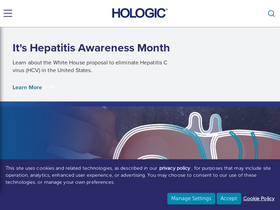 'hologic.com' screenshot
