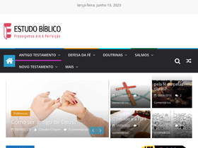 'estudobiblico.org' screenshot