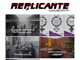 'revistareplicante.com' screenshot