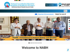 'nabh.co' screenshot
