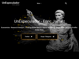 'unespeculador.com' screenshot