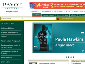 'payot.ch' screenshot