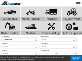 'autodiler.me' screenshot