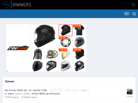 'bimmers.no' screenshot