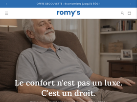 romys.fr homepage screenshot