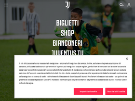 'juventus.com' screenshot