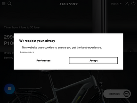 'hepha.com' screenshot