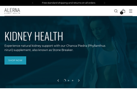 alernakidneyhealth.com homepage screenshot