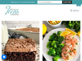 'modernmealmakeover.com' screenshot