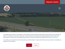 'atsinc.com' screenshot