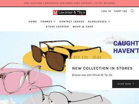 lawrenceandmayo.co.in homepage screenshot