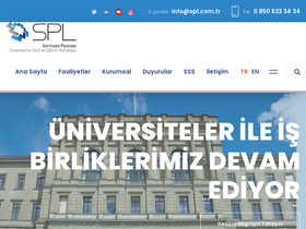 'spl.com.tr' screenshot