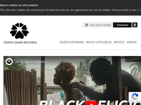 'tokyodawn.net' screenshot